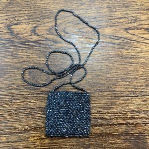 Tokyo Cross Body Glass Beads Clutch Wallet